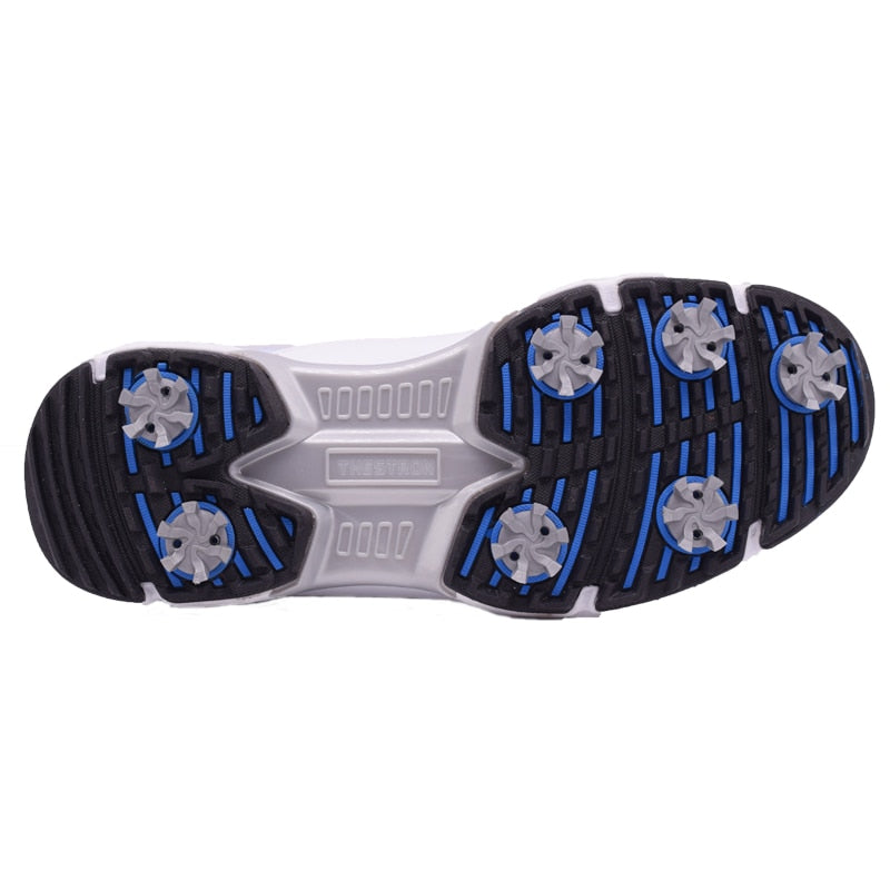 Men professional golf shoes waterproof spiked golf shoe