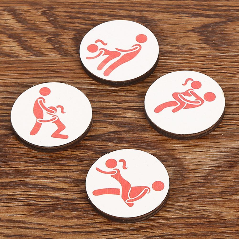 4pcs/Set Golf Ball Markers Innovative Printed Golf Marker