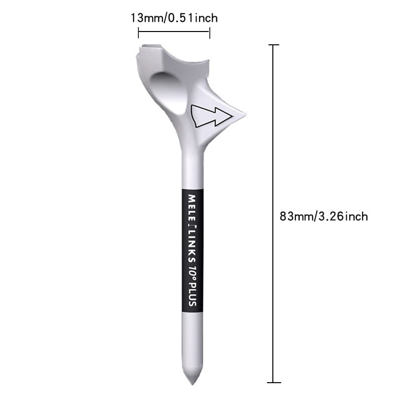 Rhombic 10 degree diagonal tee